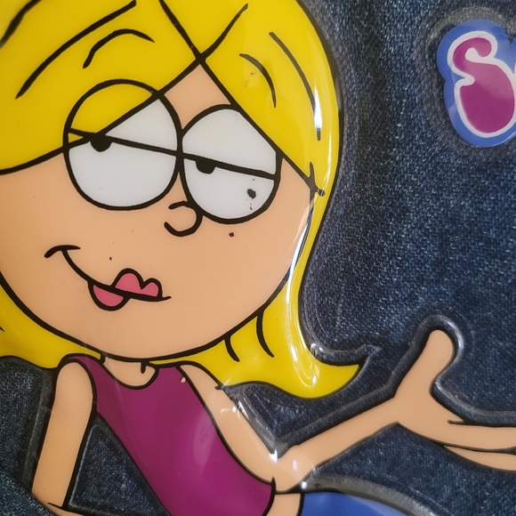 Y2K Lizzie Mcguire Pink Lunch Bag Vintage Lizzie Mcguire Lunch box 8x8 - Picture 3 of 12